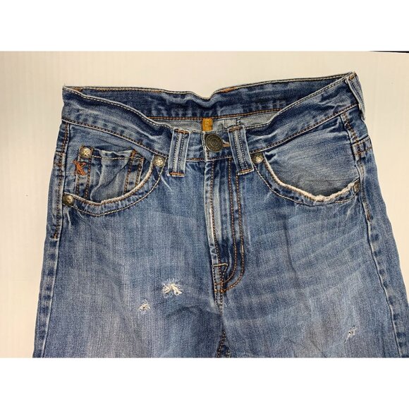 Wrangler Twenty XTreme Jeans Mens Size 29x32 Relaxed Fit Distressed Jeans 33LTDD - Picture 7 of 7